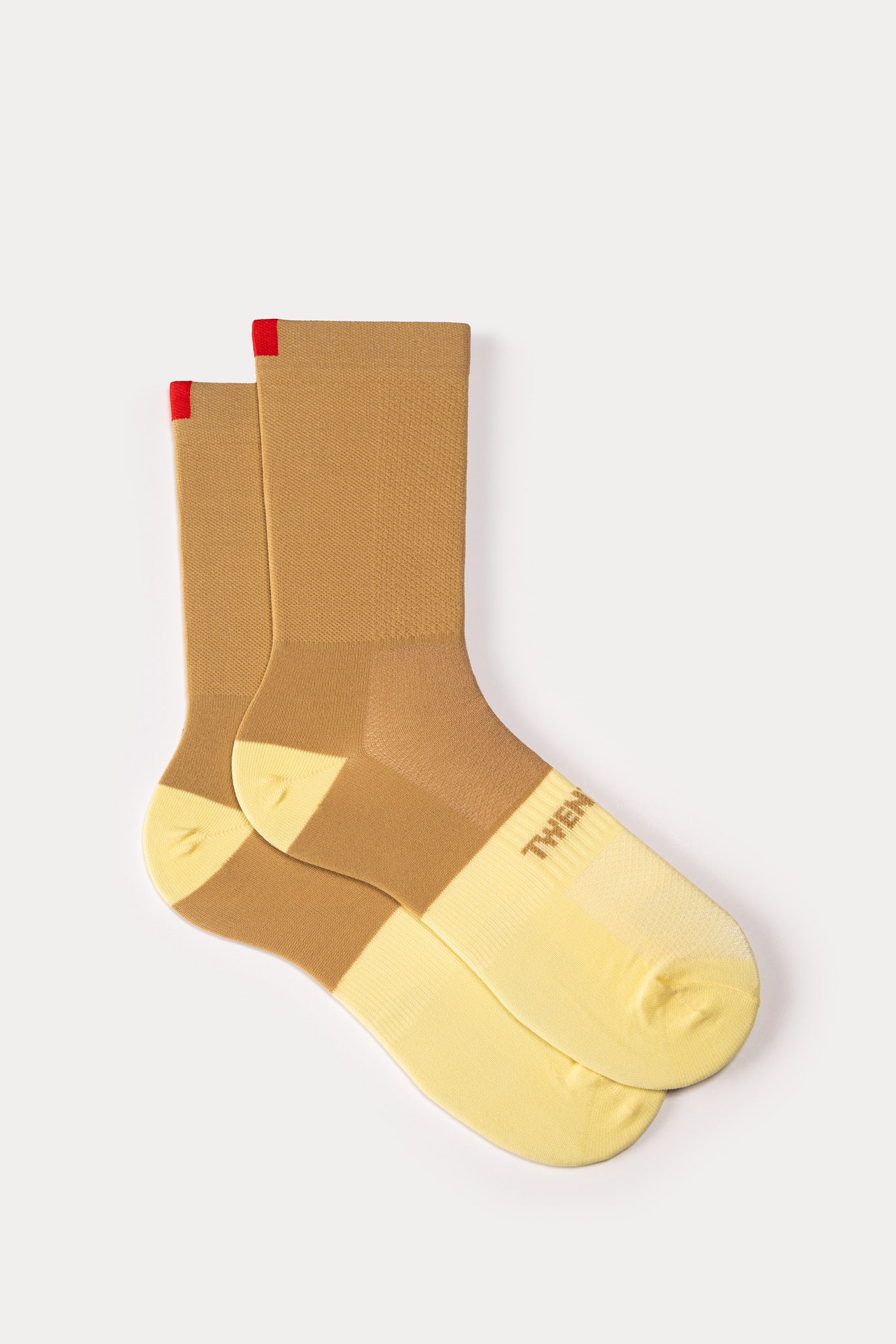 Kamelfarbene Sommersocken