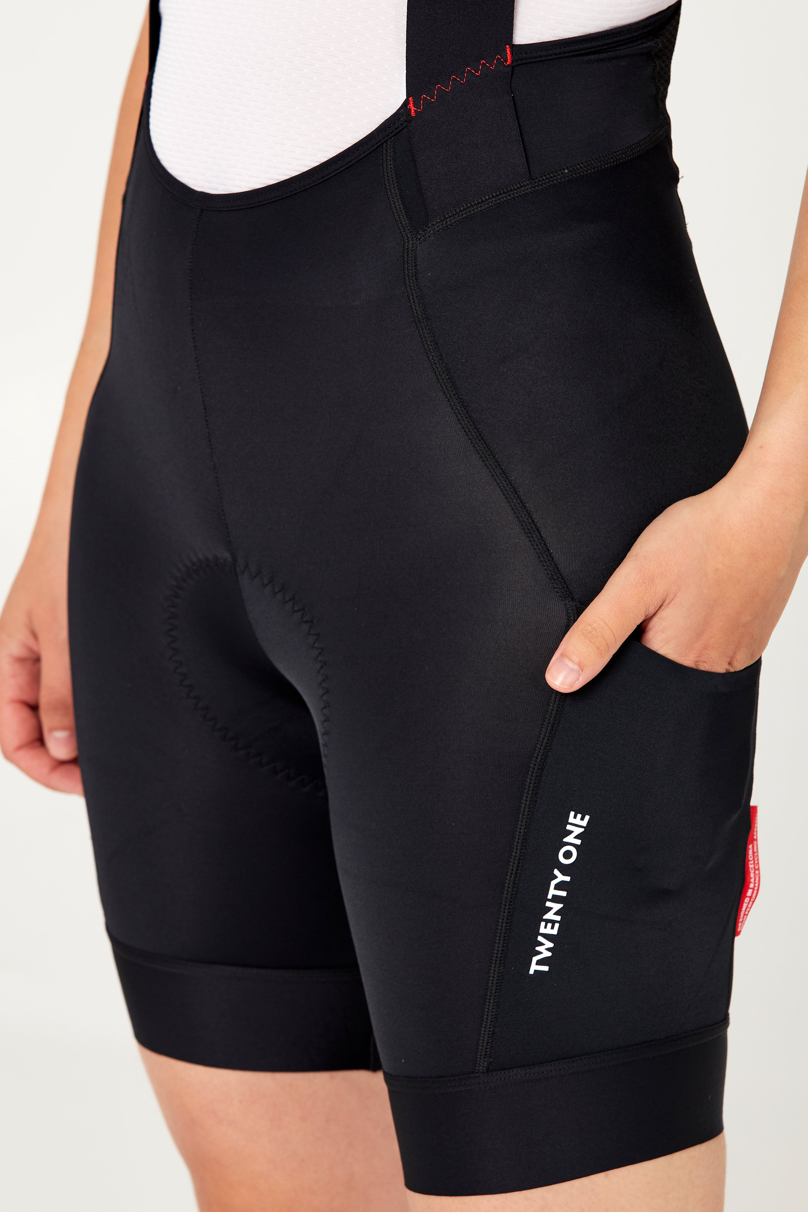 Women's Factory Cargo Bib Short