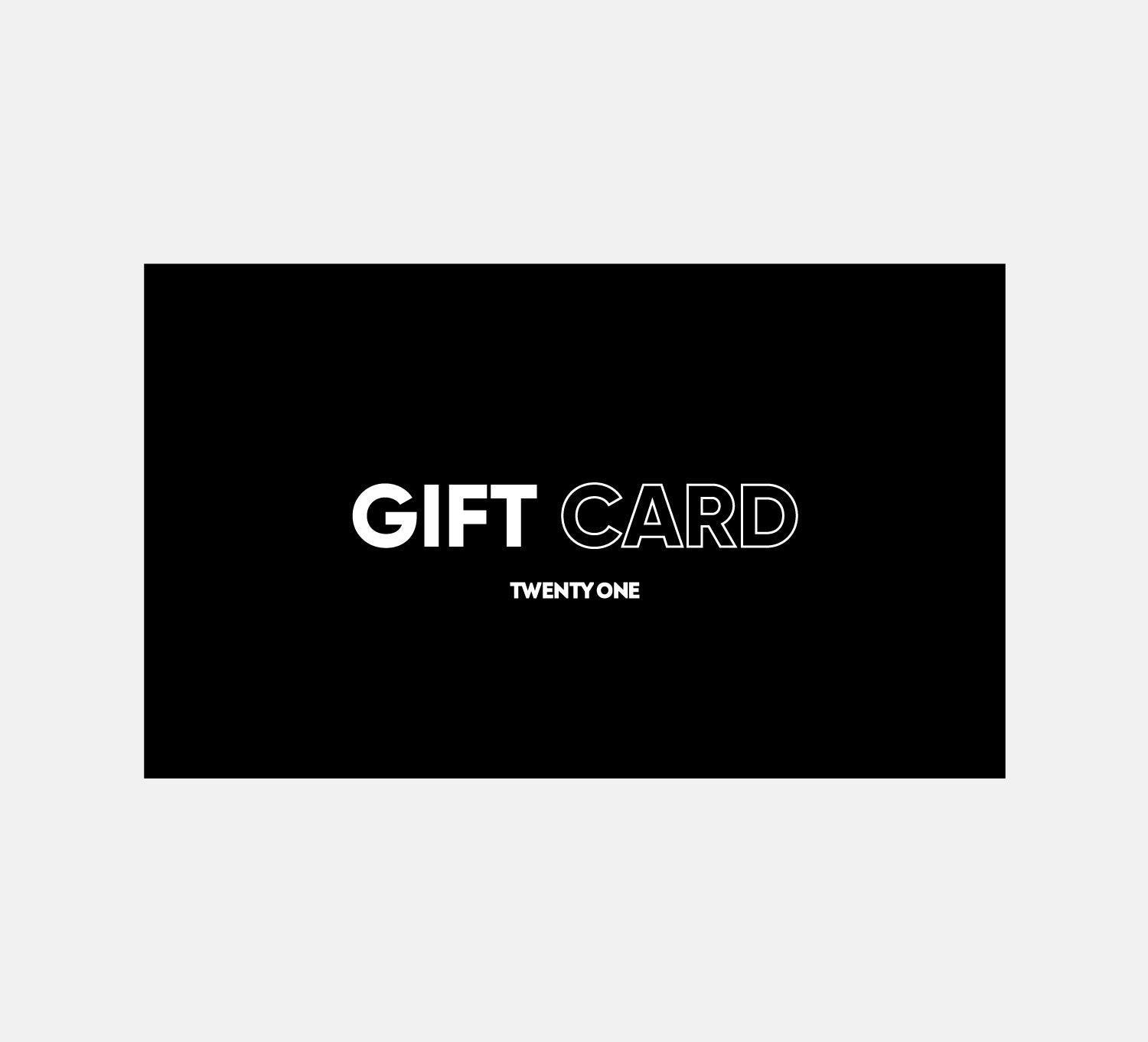 Tarjeta Regalo - Twenty One Cycling