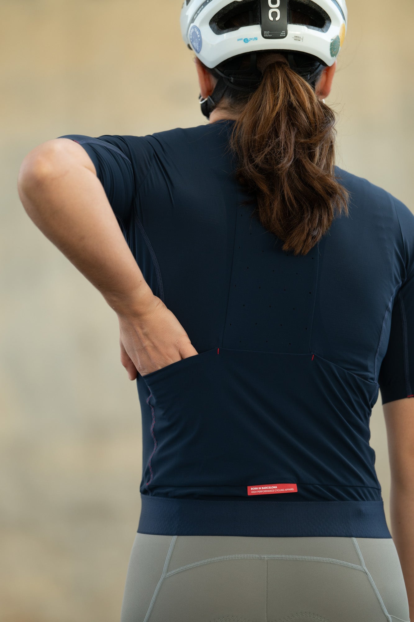 RCTB - Maillot Mujer Performance SS Navy