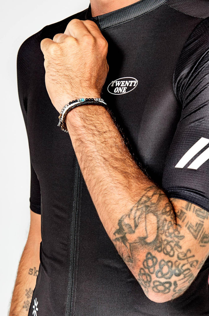Maillot CA Limited Edition Hombre Negro - Twenty One Cycling
