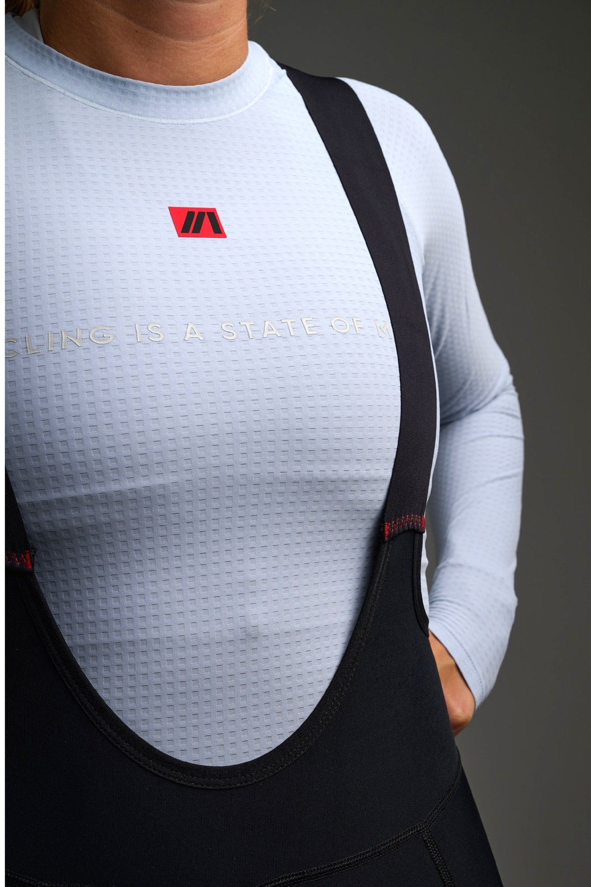 Camiseta interior blanca de ciclismo Twenty One